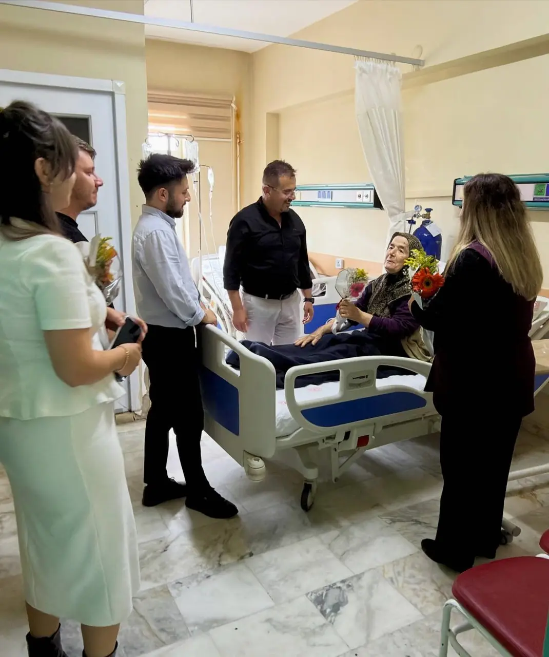 Türkeli’de hastaları gülümseten ziyaret