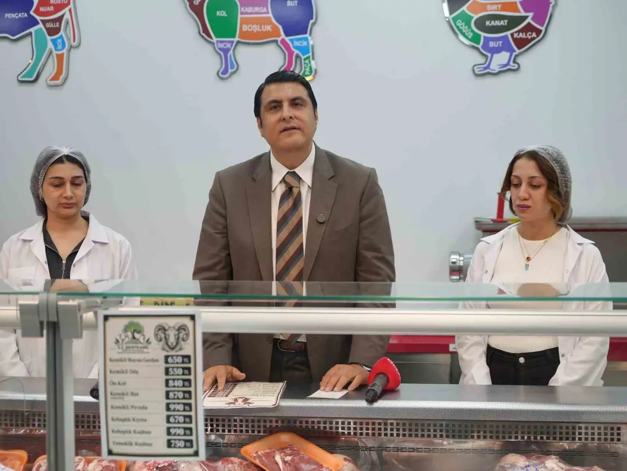 Şehitkamil’de kilosu 650 TL’den satılan et dönemi başladı