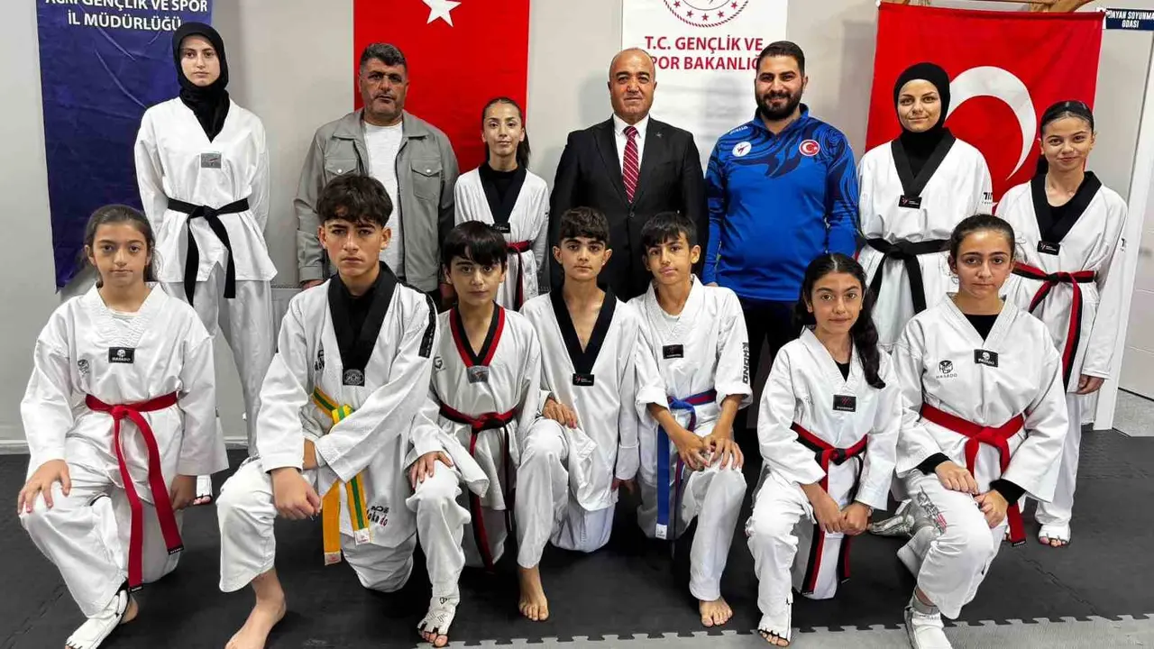 13 yaşındaki Elif, Ağrı’dan Avrupa Şampiyonası’na uzandı