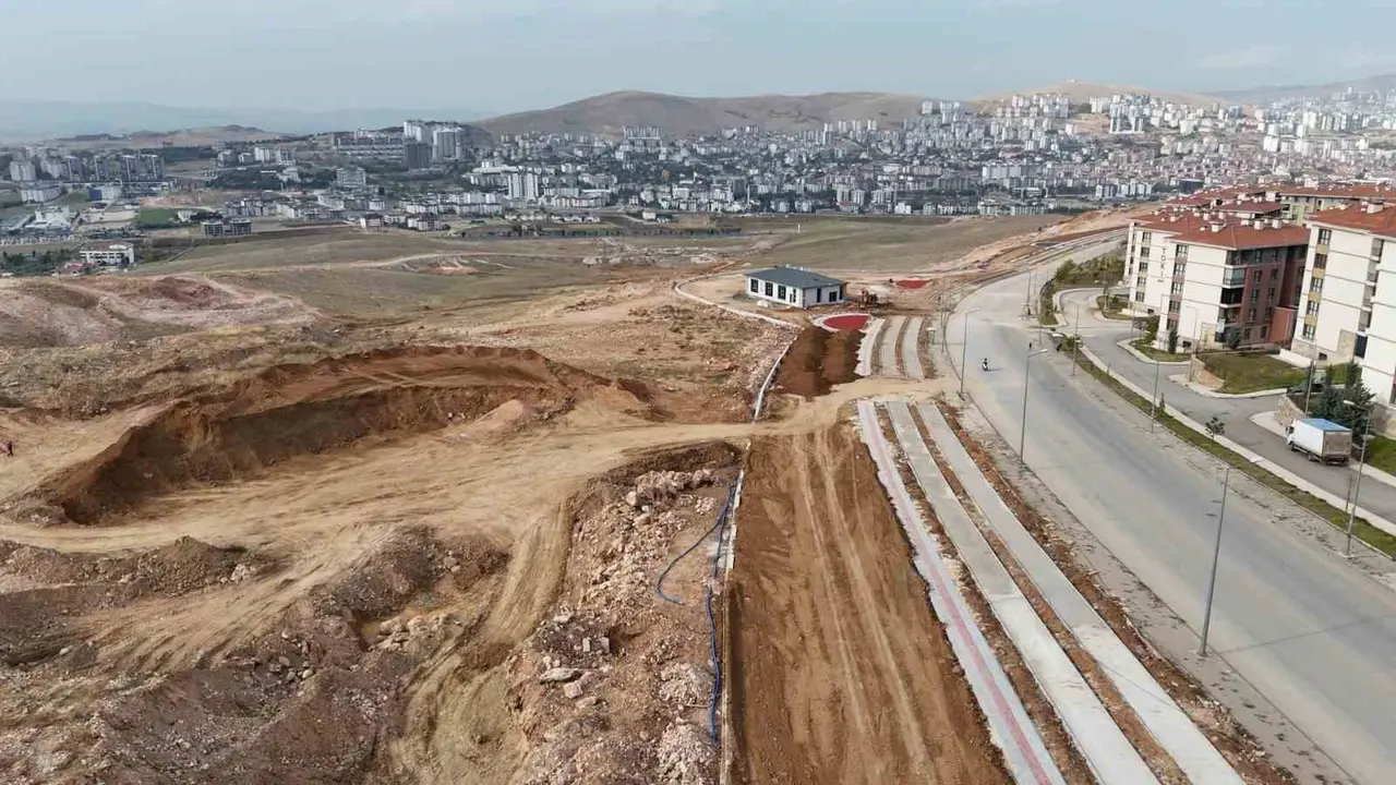 Güneykent Seyir Yolu Projesi’nde çalışmalar hızla ilerliyor