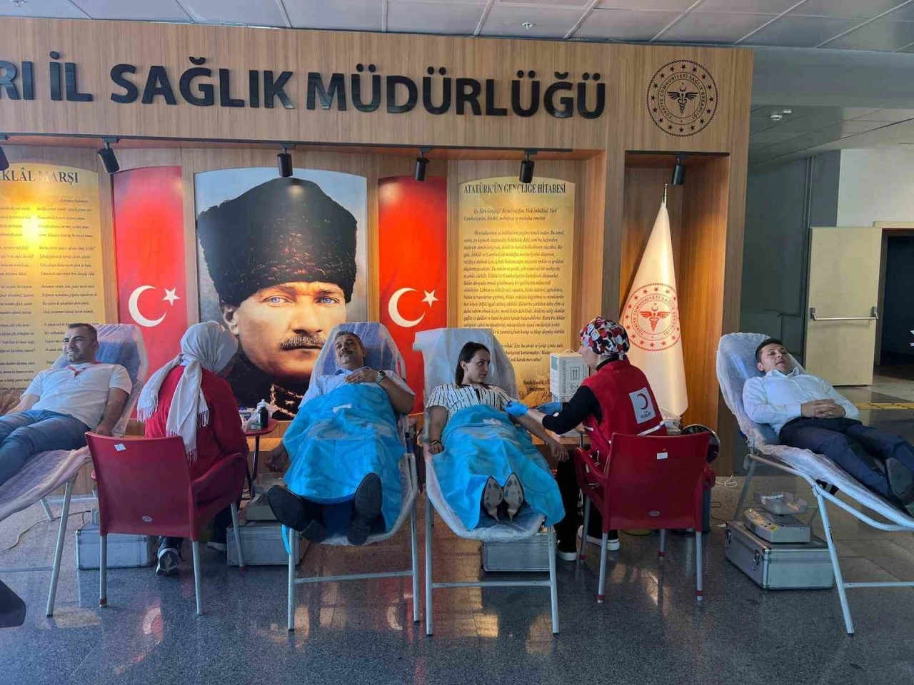 Ağrı’da 15 Temmuz’da kan bağışı kampanyası düzenlendi