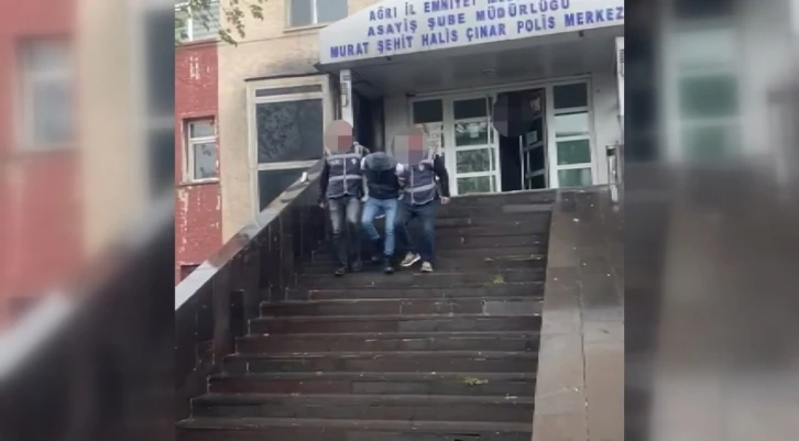 Ağrı&rsquo;da 24 yıl hapis cezası bulunan şahıs yakalandı
