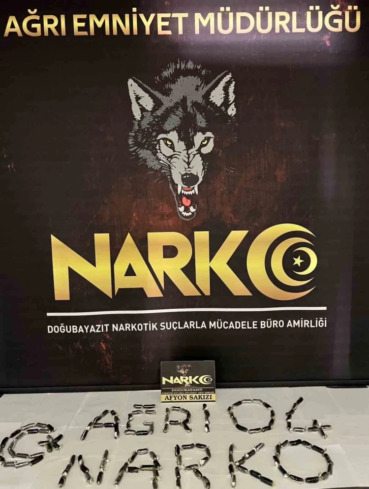 Ağrı&rsquo;da &ccedil;ok sayıda uyuşturucu ele ge&ccedil;irildi
