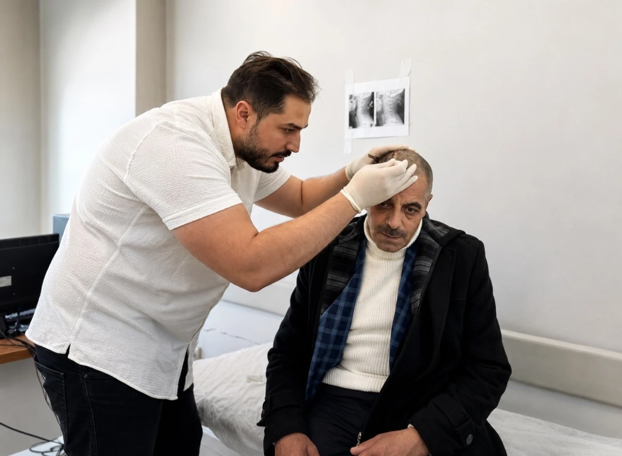 Ağrı&rsquo;da ilk kez yapılan sentetik kafatası ameliyatıyla hasta yeniden hayata tutundu
