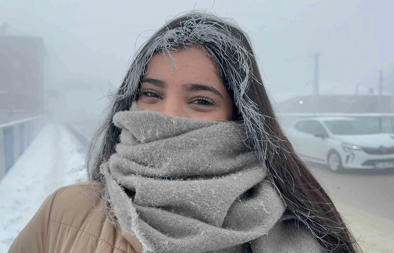 Ağrı&rsquo;da termometreler eksi 24&rsquo;&uuml; g&ouml;sterdi
