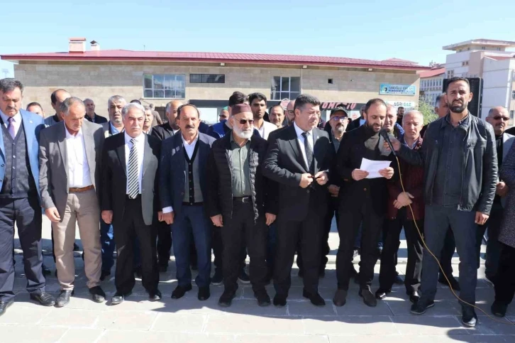 Ağrı&rsquo;dan İsrail saldırılarına kınama
