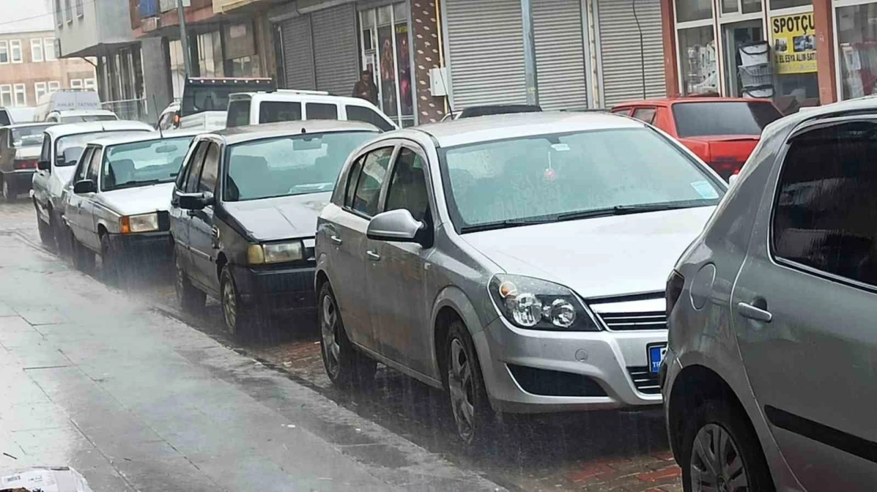 Ahlat’ta şiddetli yağmur etkili oldu
