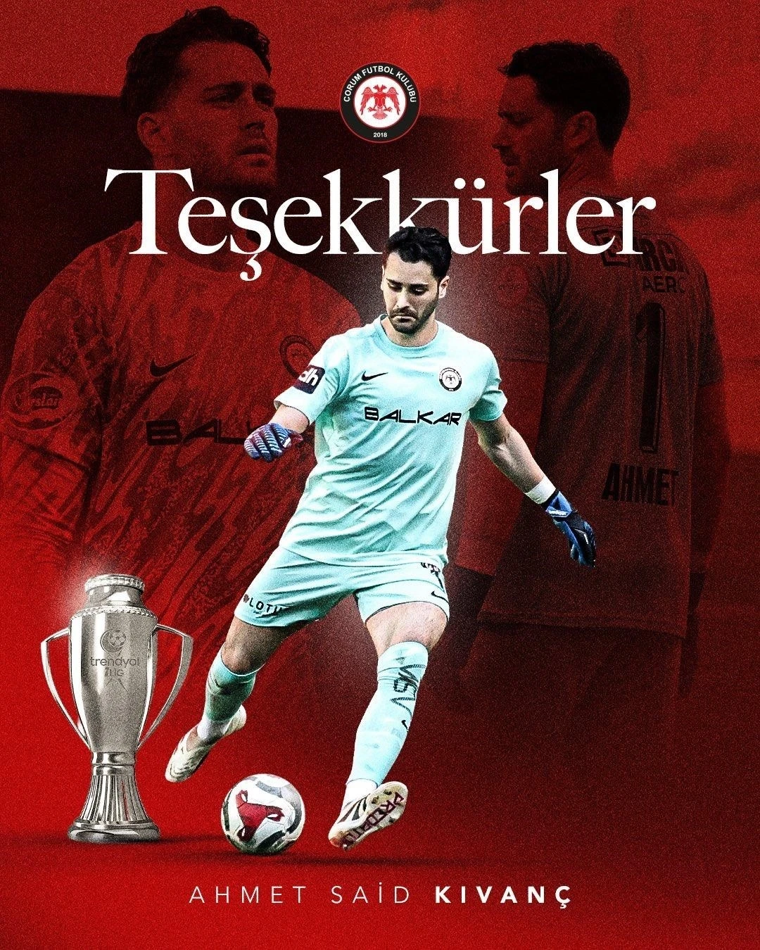 Ahmet Said Kıvan&ccedil;, &Ccedil;orum FK&rsquo;ya veda etti

