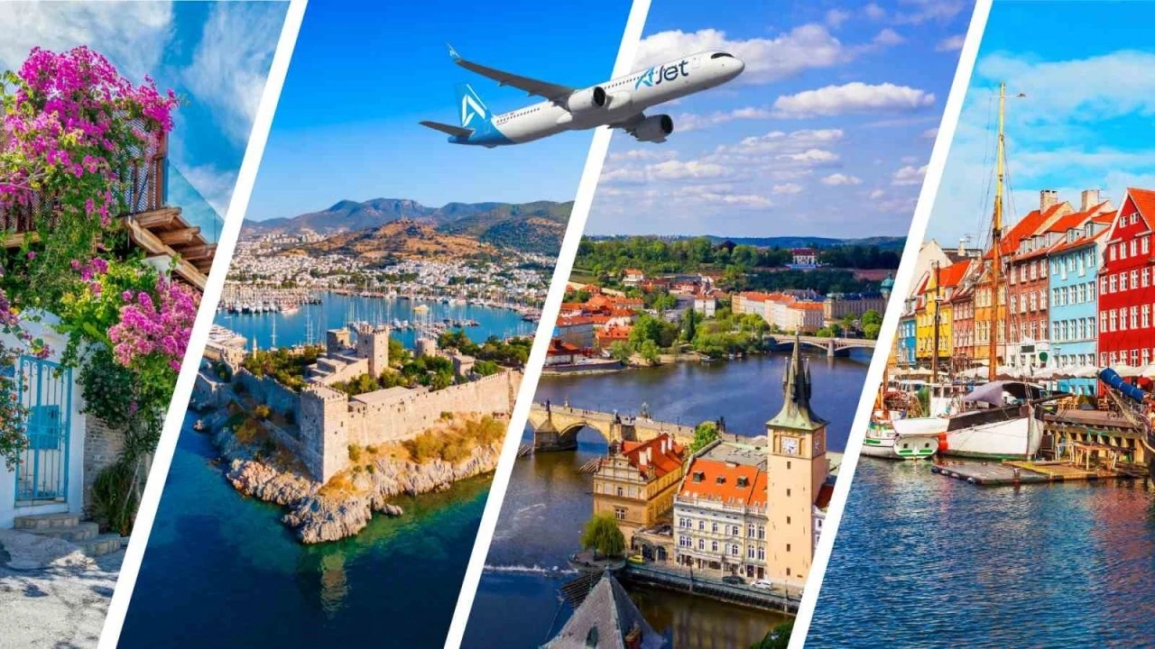 AJet Avrupa&rsquo;yı Bodrum&rsquo;a bağlıyor
