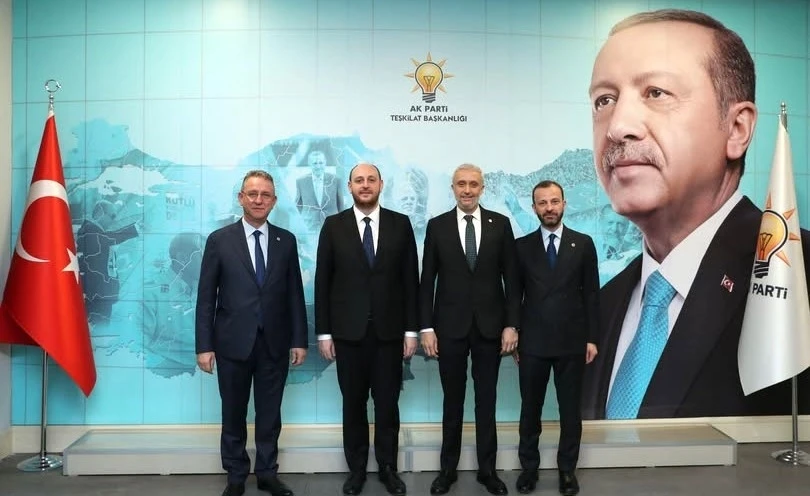 AK Parti milletvekillerinden AK Parti Teşkilat Başkanı Ahmet Büyükgümüş’e hayırlı olsun ziyareti – Marmaris Yeni Sayfa