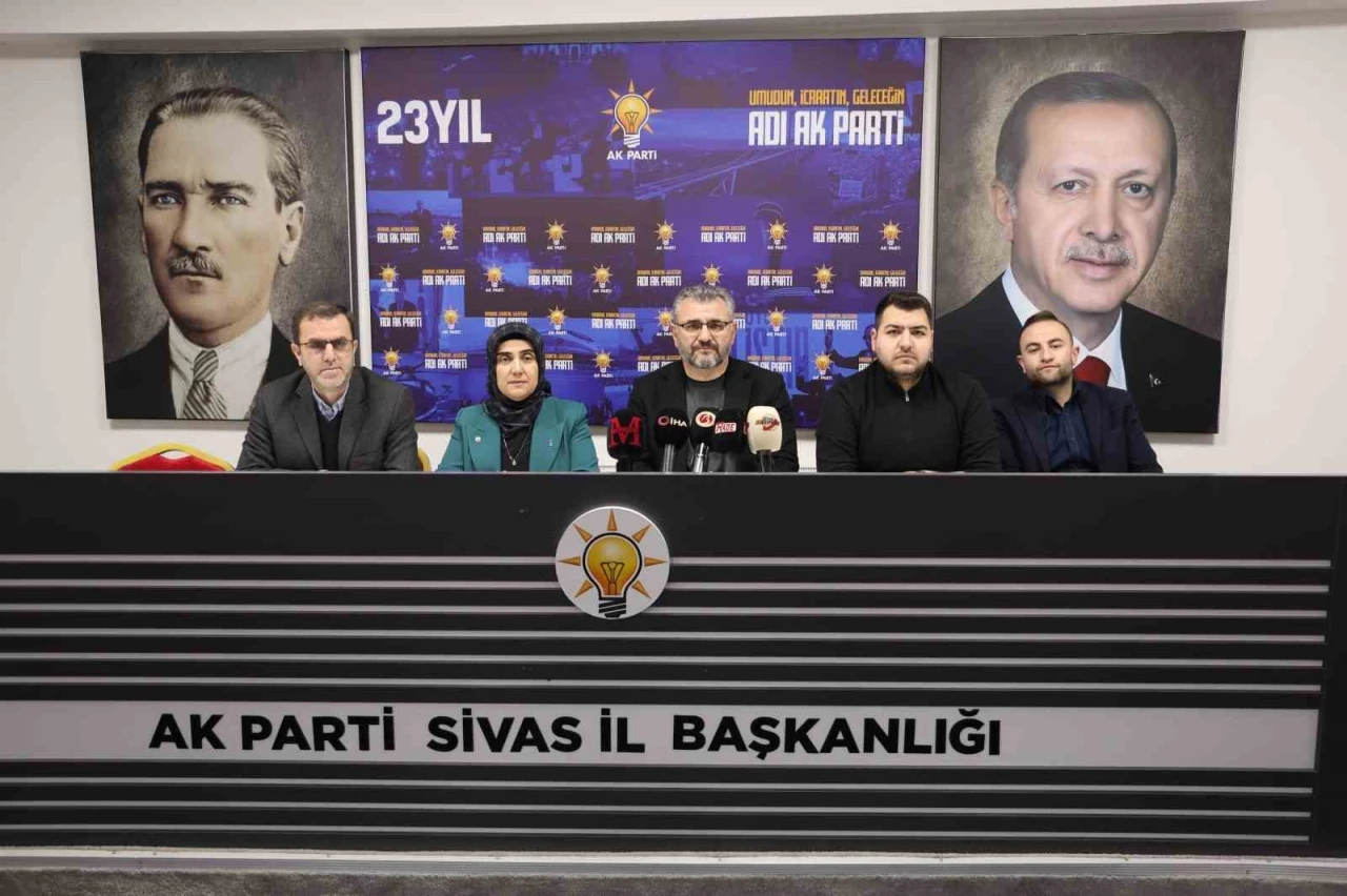 AK Parti Sivas İl Başkanı Tanrıverdi: "6 bin 183 yeni &uuml;ye partimize kazandırılmıştır"
