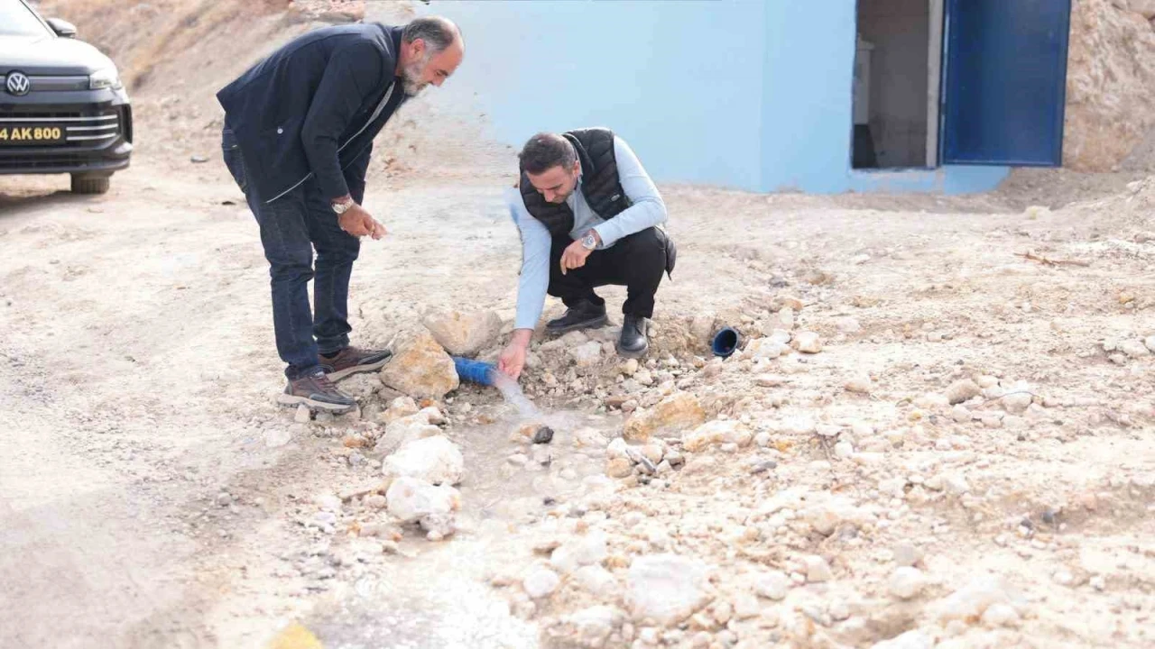 Akçadağ’da iki mahallede içme suyu sorunu çözüldü
