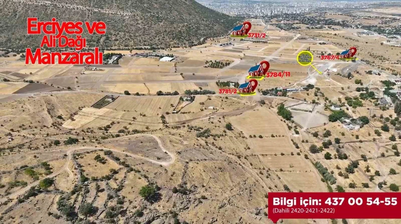 Ak&ccedil;akaya ve End&uuml;rl&uuml;k&rsquo;te 20 prestijli villa parseli satışta
