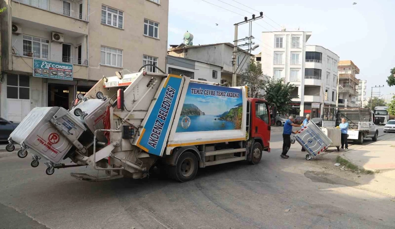 Akdeniz’de çöp konteyneri sayısı artıyor
