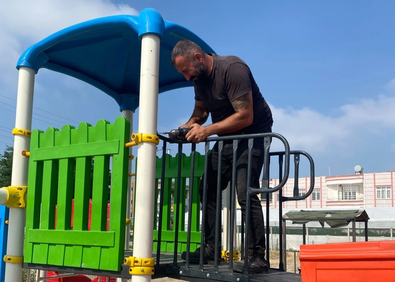 Akdeniz&rsquo;de parklar yaz sezonuna hazırlanıyor
