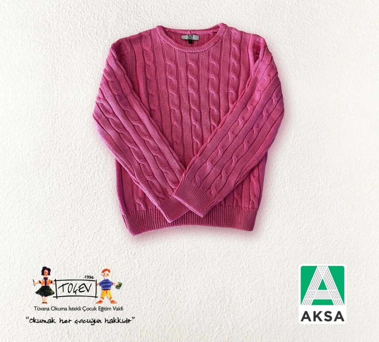 Aksa Akrilik ve TO&Ccedil;EV&rsquo;den &ccedil;ocuklara sıcak bir gelecek
