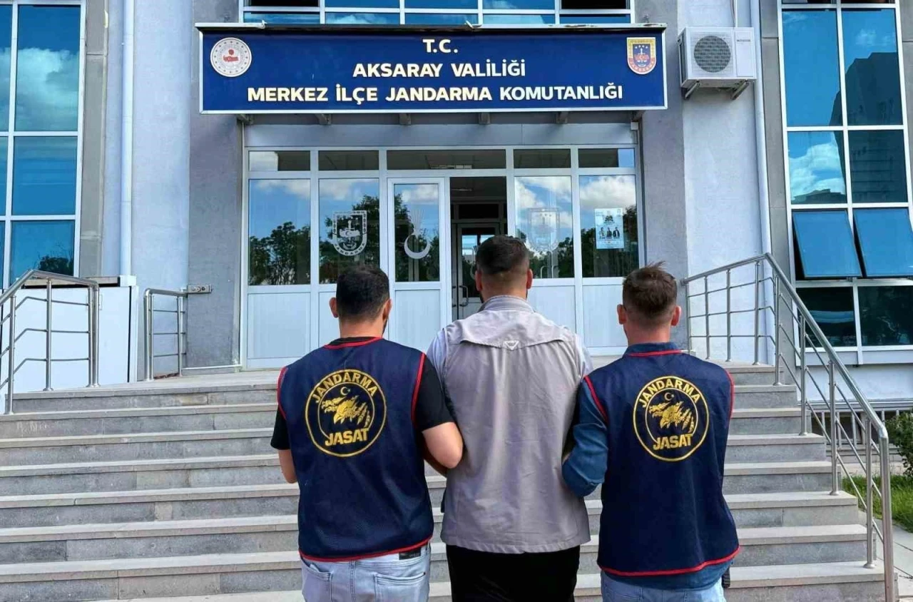 Aksaray’da 9 yıl hapis cezası olan şahıs JASAT’tan kaçamadı
