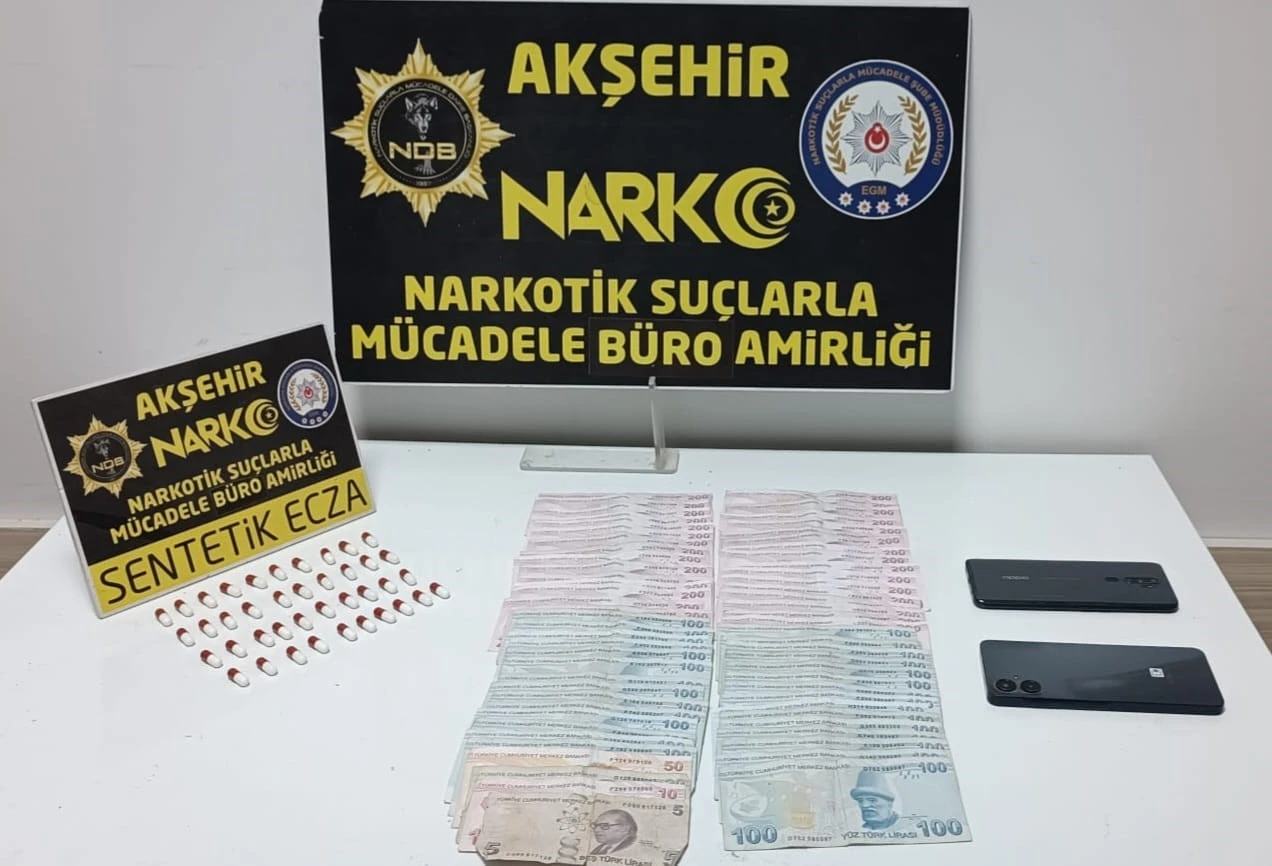 Akşehir&rsquo;de uyuşturucu operasyonu: 1 tutuklama
