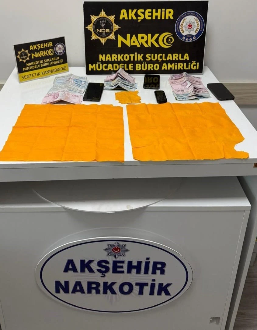 Akşehir&rsquo;de uyuşturucu operasyonu: 4 tutuklama
