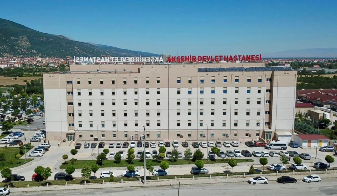 Akşehir Devlet Hastanesi 2025&rsquo;te 900 bine yakın hastaya hizmet verdi
