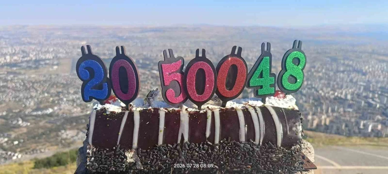 Aksoyak&rsquo;tan 500. zirve tırmanışında &uuml;&ccedil;l&uuml; kutlama
