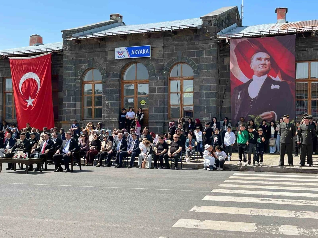 Akyaka’da 19 Mayıs coşkusu
