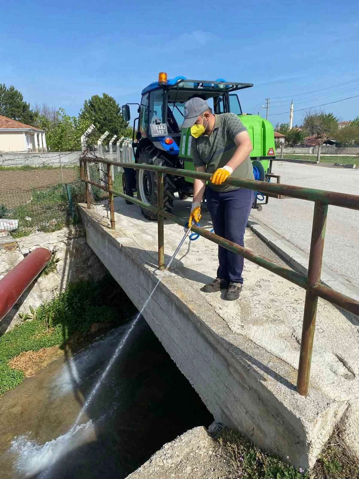 Alaca Belediyesi’nden sivrisineklerle etkin mücadele
