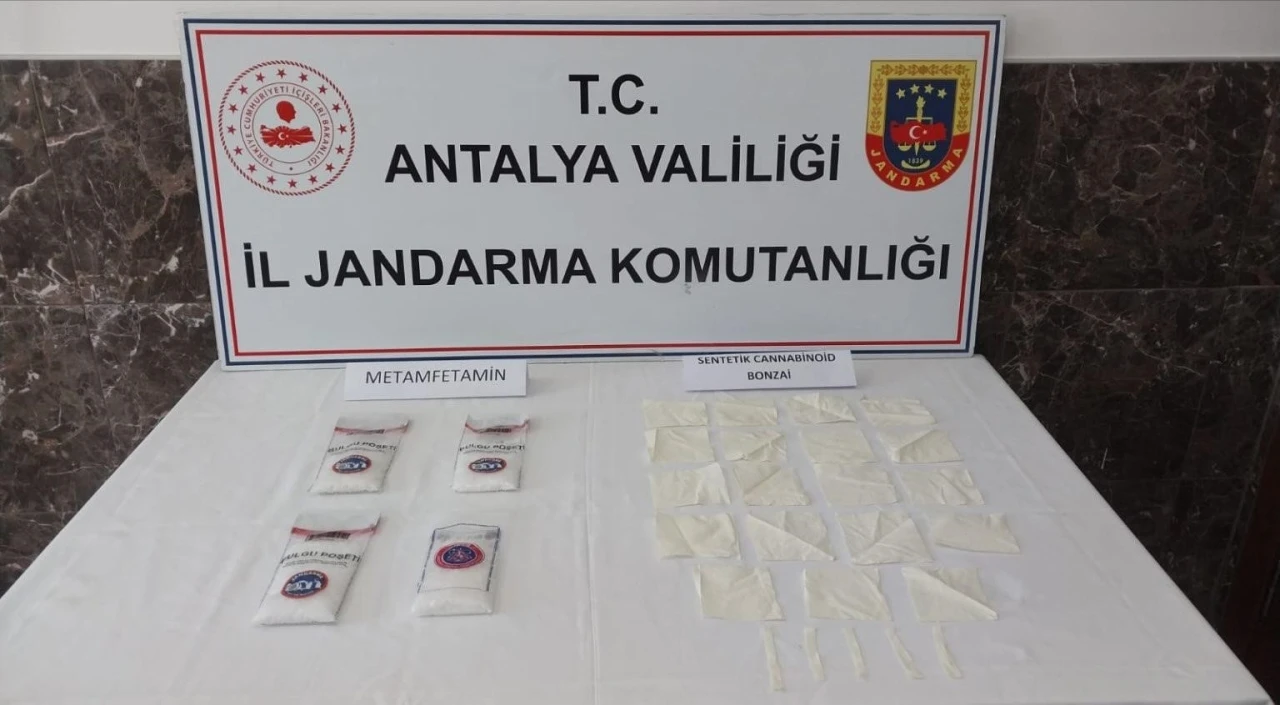 Alanya’da jandarmadan uyuÅŸturucu operasyonu, 1 kiÅŸi tutuklandı
