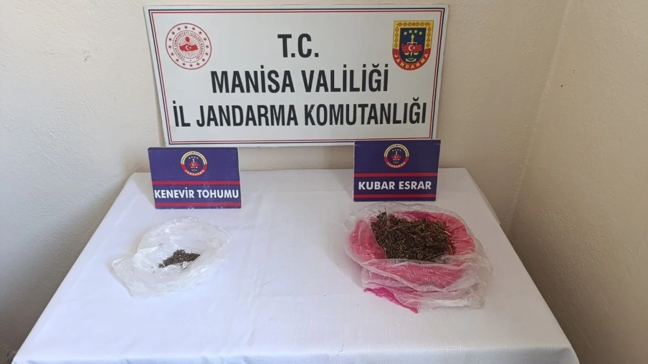 Alaşehir’de uyuşturucu taciri gözaltına alındı

