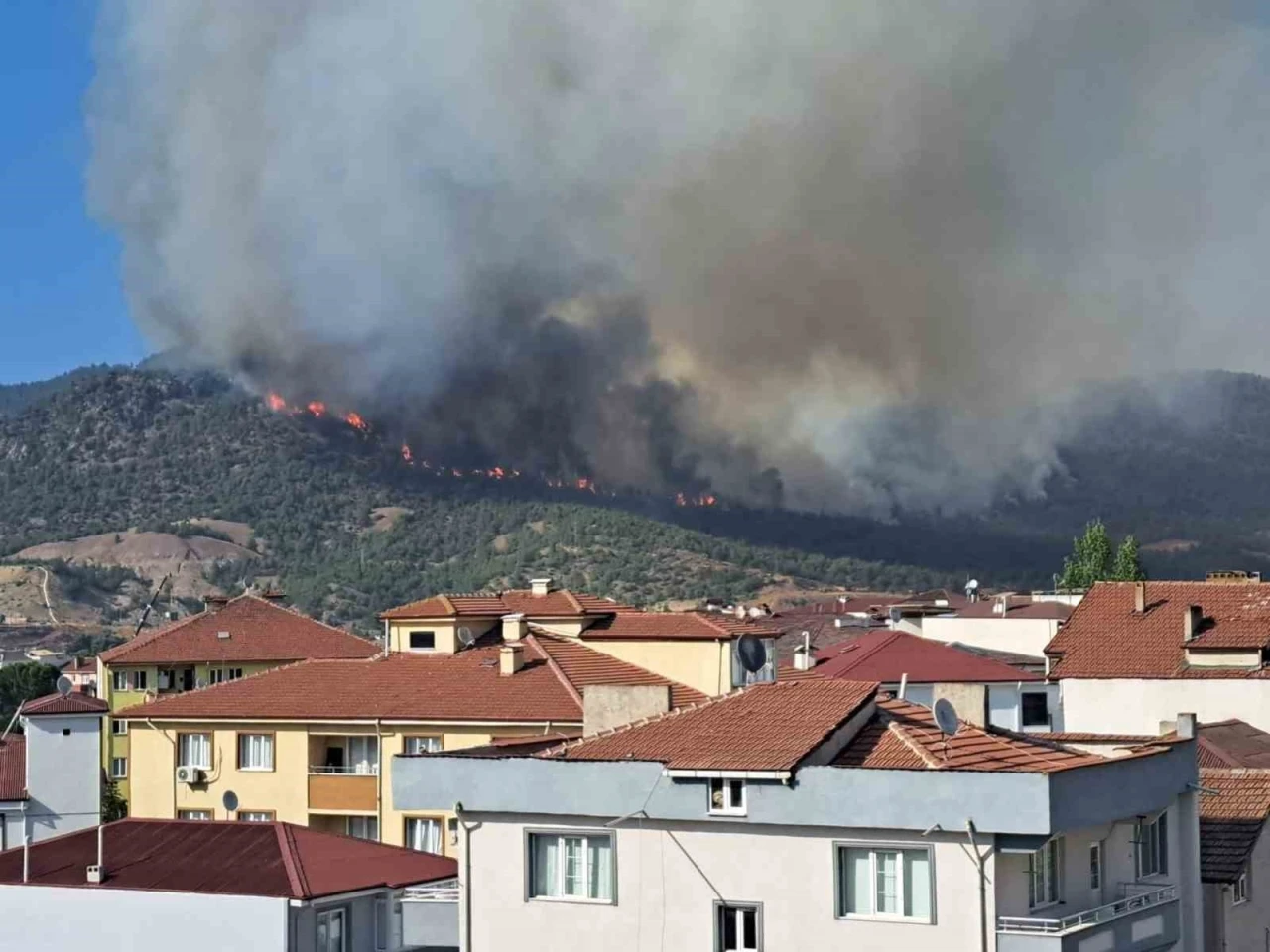 Alevler YHT besleme trafosuna yaklaşınca tedbir alındı
