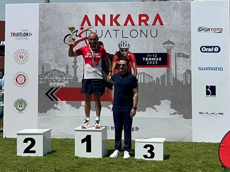 Ali Bıdı, Ankara Duatlonu’nda çifte başarı
