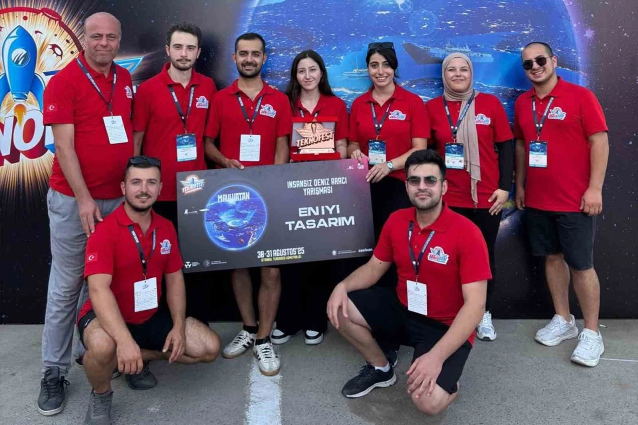 ALKÜ’ye Teknofest’te "En İyi Tasarım" ödülü
