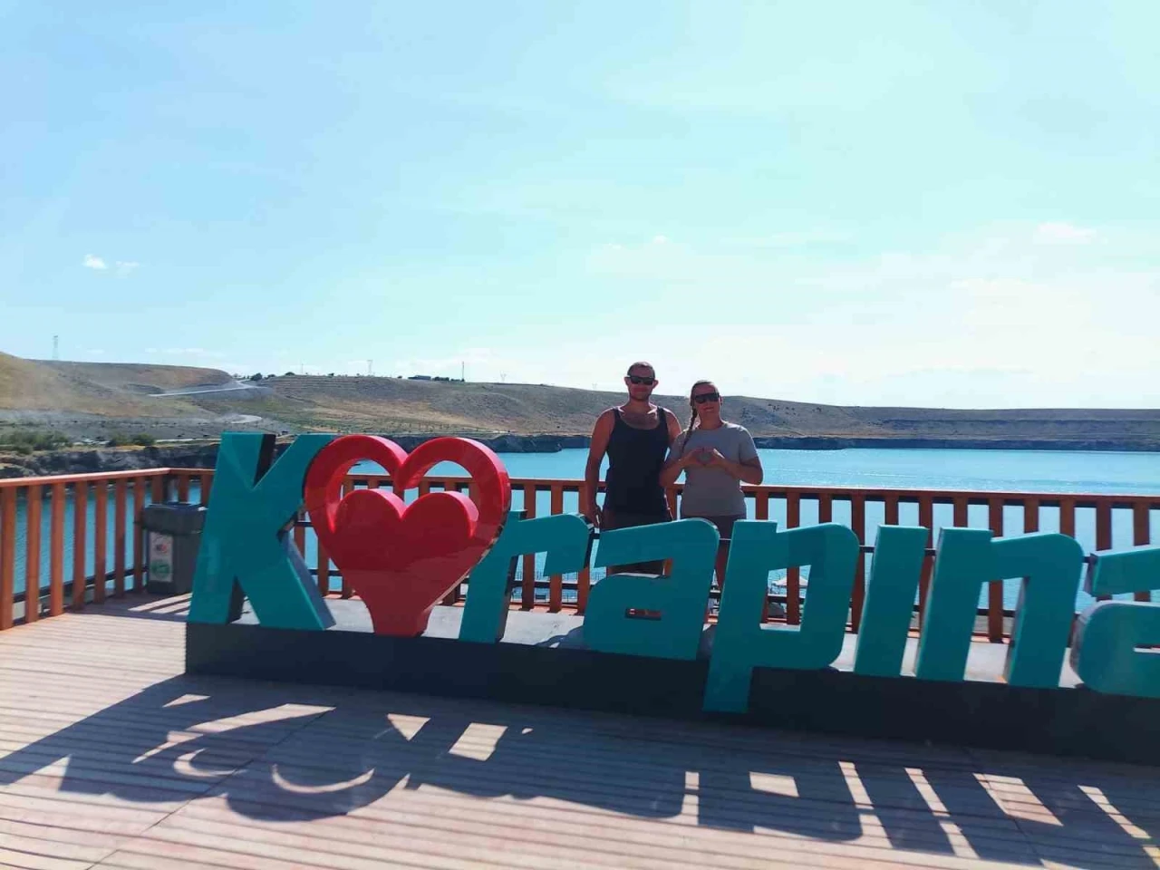 Alman turistler Karapınar&rsquo;a hayran kaldı
