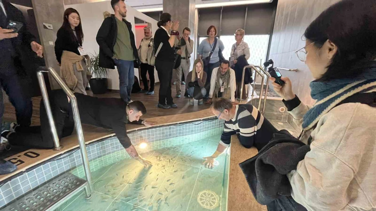 Alman turistler medikal termale hayran kaldı
