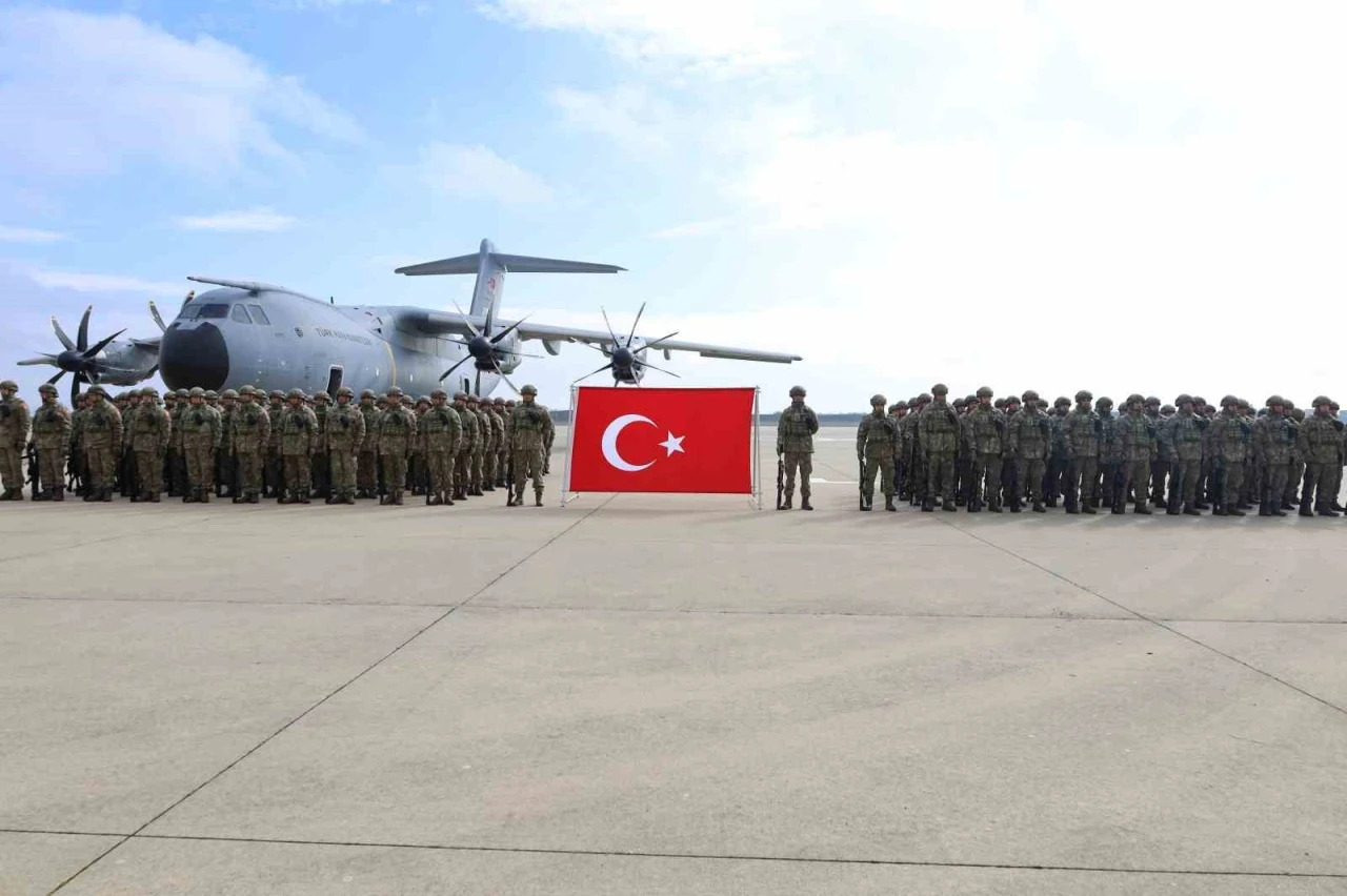 Almanya&rsquo;da yapılacak NATO tatbikatı i&ccedil;in Mehmet&ccedil;ikler yola &ccedil;ıktı
