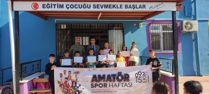 Amat&ouml;r Spor Haftası Sarıg&ouml;l&rsquo;de coşkuyla kutlandı
