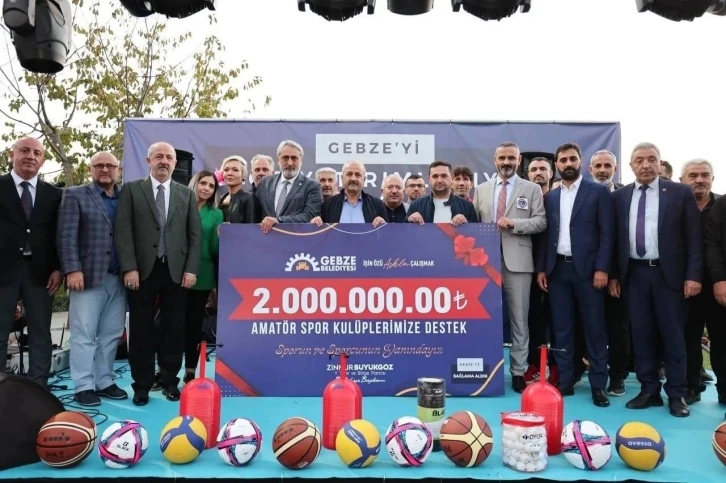 Amat&ouml;r spor kul&uuml;plerine 2 milyon TL destek

