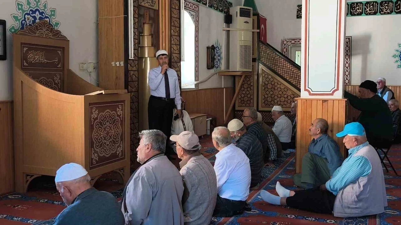 Anamur yaylalarında vaaz ve irşat programları yoğun ilgi görüyor
