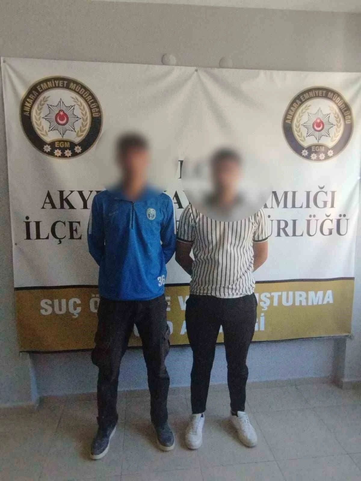 Ankara’da camiye yangın tüpüyle zarar veren zanlılar gözaltına alındı
