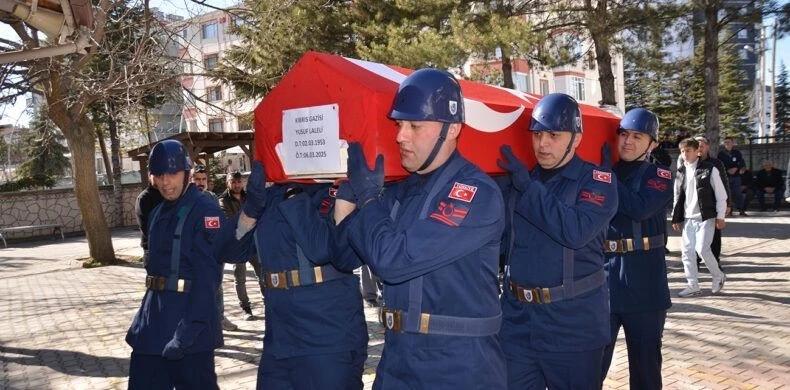 Ankara’da hayatını kaybeden Kıbrıs Gazisi Yusuf Laleli toprağa verildi