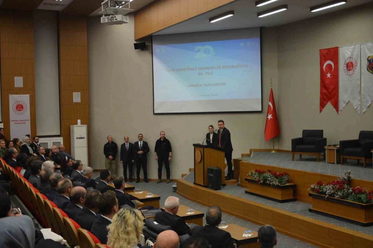 Ankara’da &quot;Türk Denetimli Serbestlik Sisteminin 20. Yılı Toplantısı&quot;
