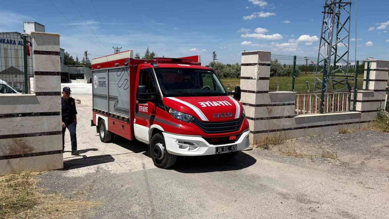 Ankara&rsquo;daki fabrika yangını s&ouml;nd&uuml;r&uuml;ld&uuml;
