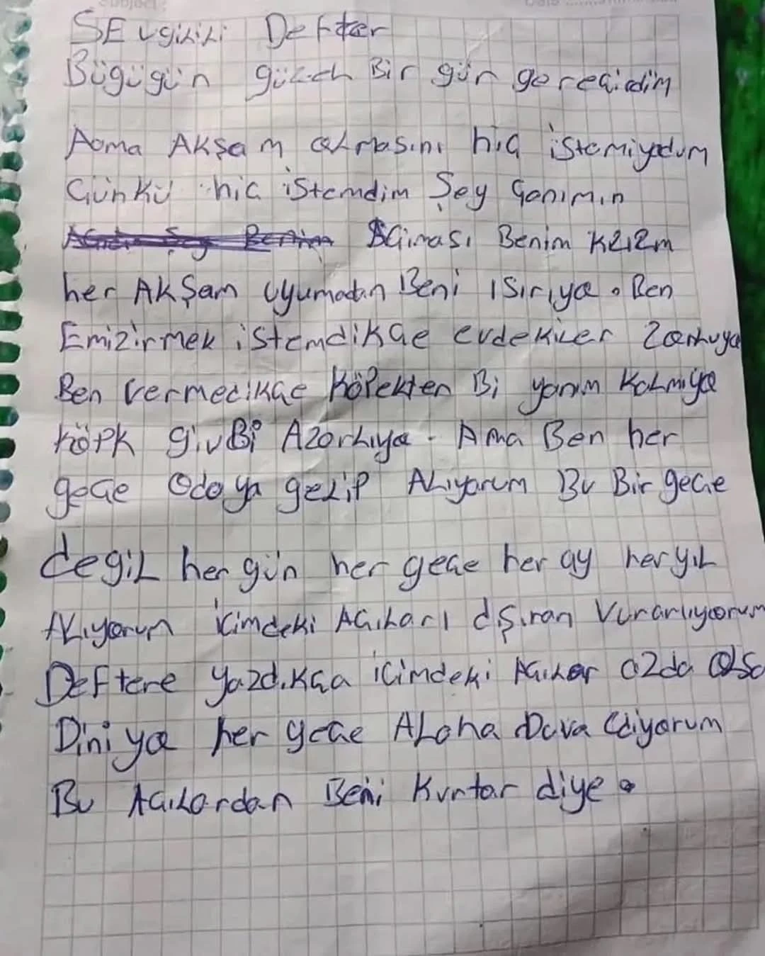 Anneler Günü’nde yaşamına son veren genç kadının yazdığı notlar ortaya çıktı
