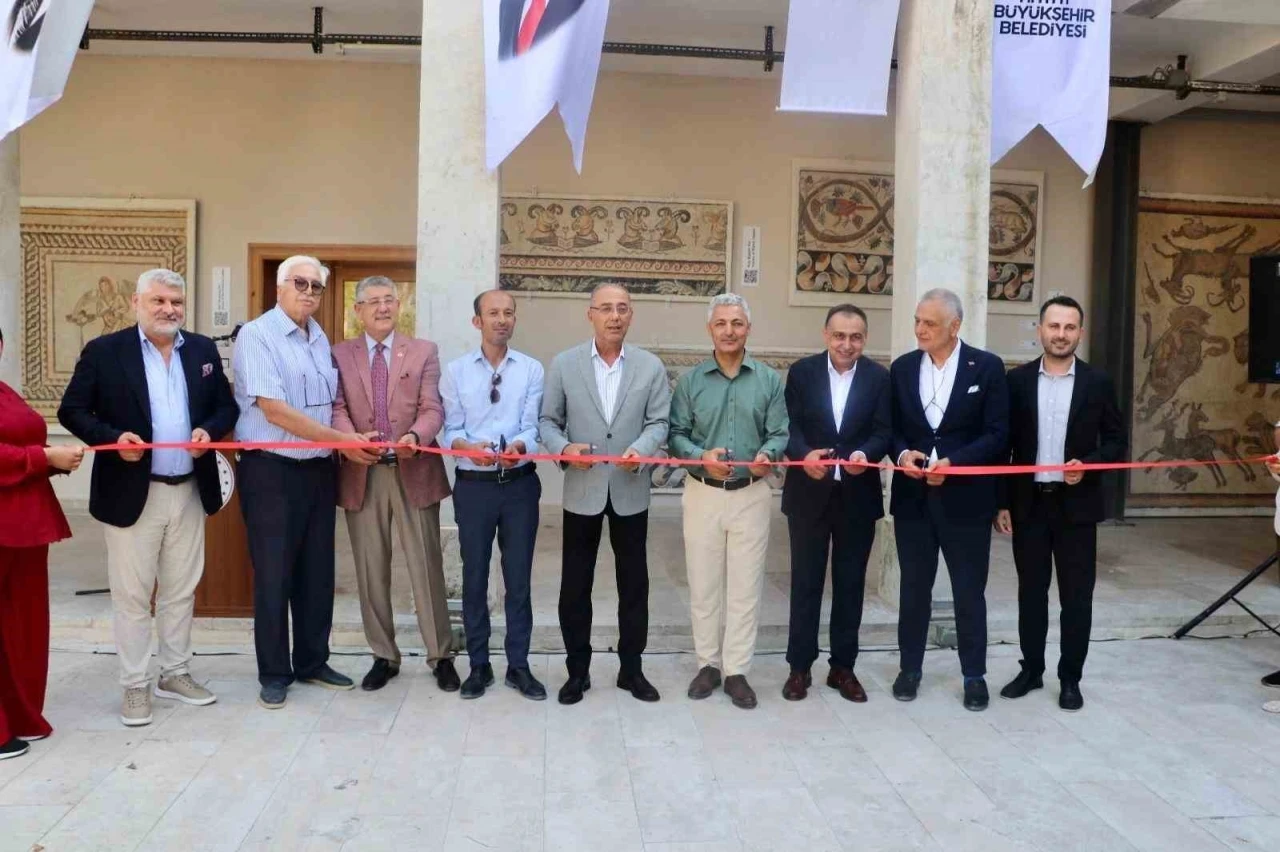 Antakya&rsquo;nın yerinden edilen mozaiklerinin replikaları g&ouml;r&uuml;c&uuml;ye &ccedil;ıktı
