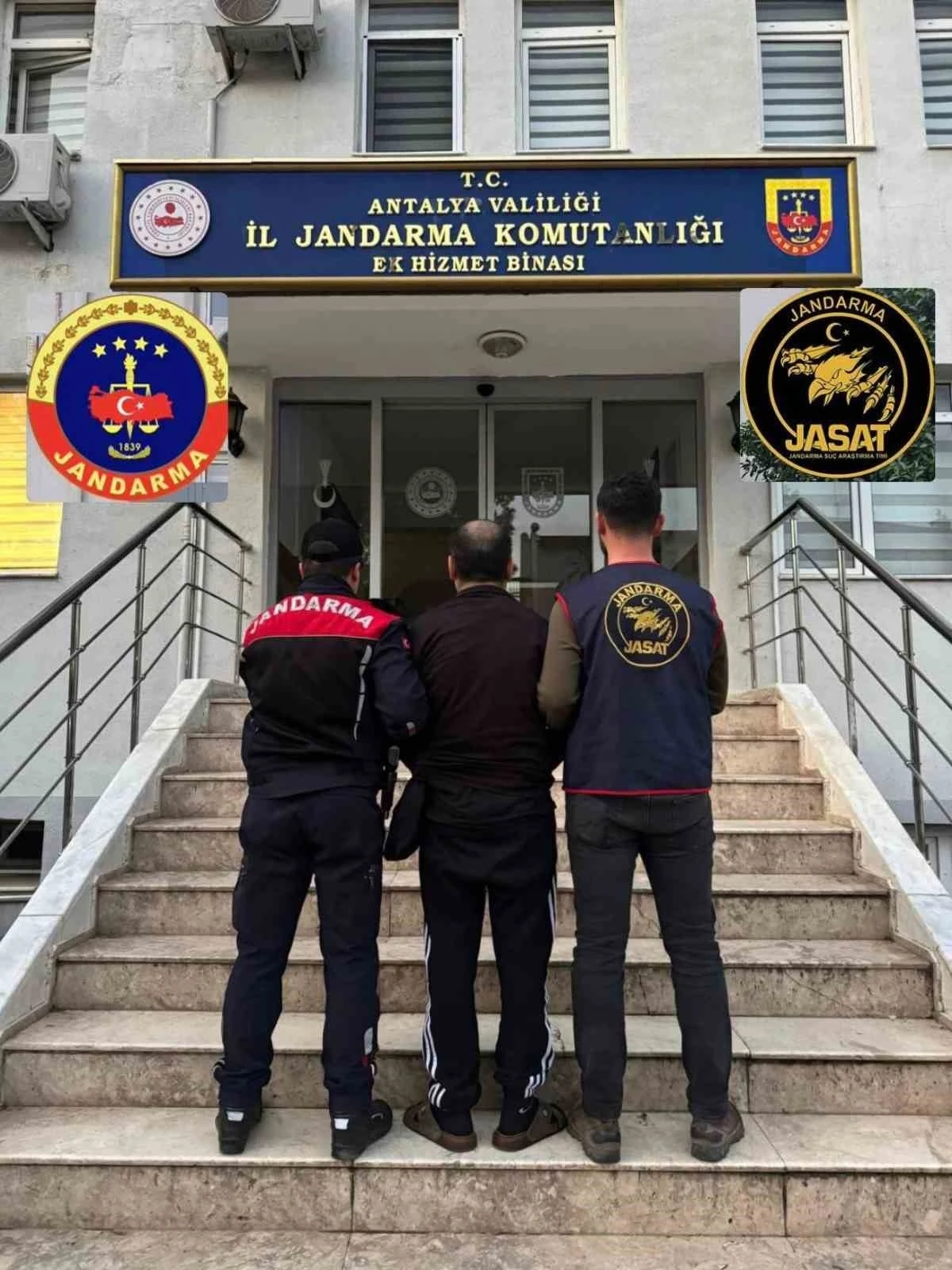 Antalya&rsquo;da 26 yıl hapis cezası bulunan h&uuml;k&uuml;ml&uuml; yakalandı
