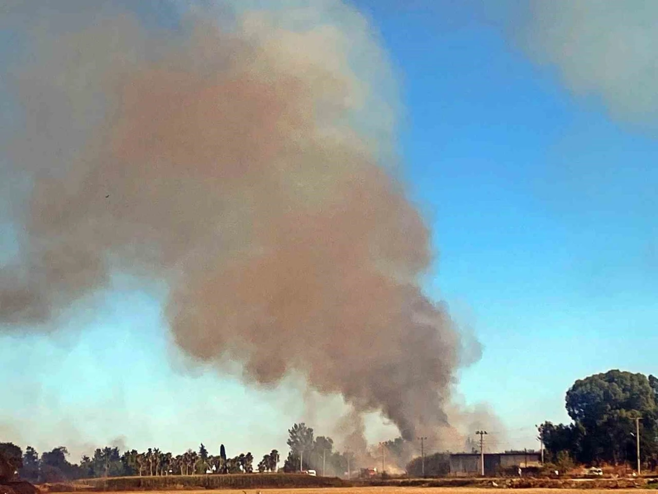 Antalya’da 3 farklı noktada çıkan yangın, 2 saatte kontrol altına alındı
