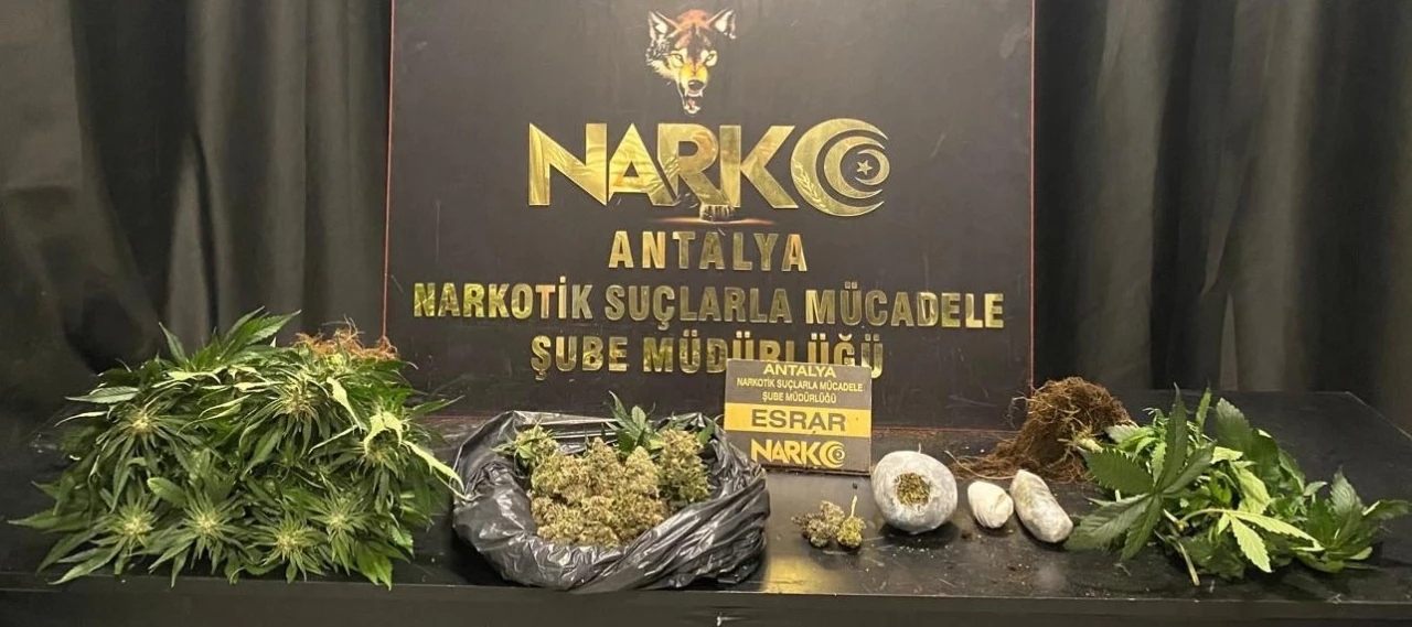 Antalya’da bir haftada 17 zehir taciri tutuklandı
