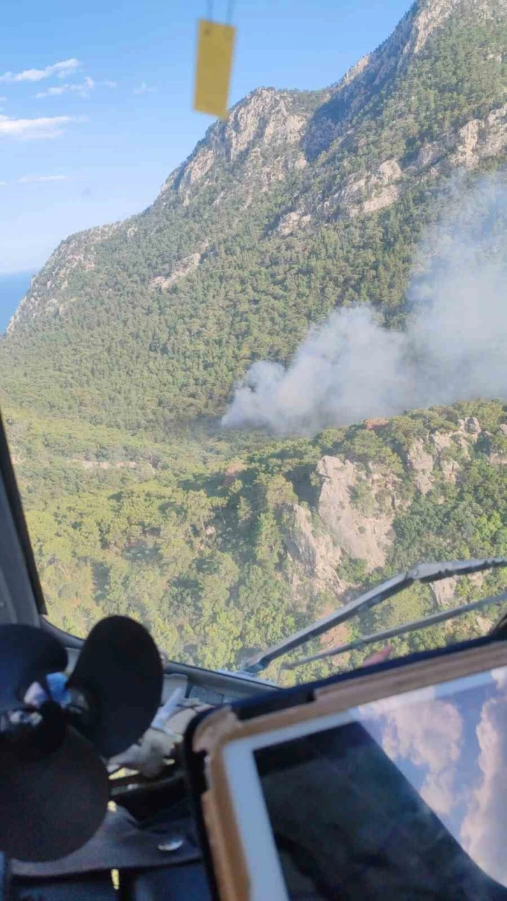 Antalya’da orman yangını
