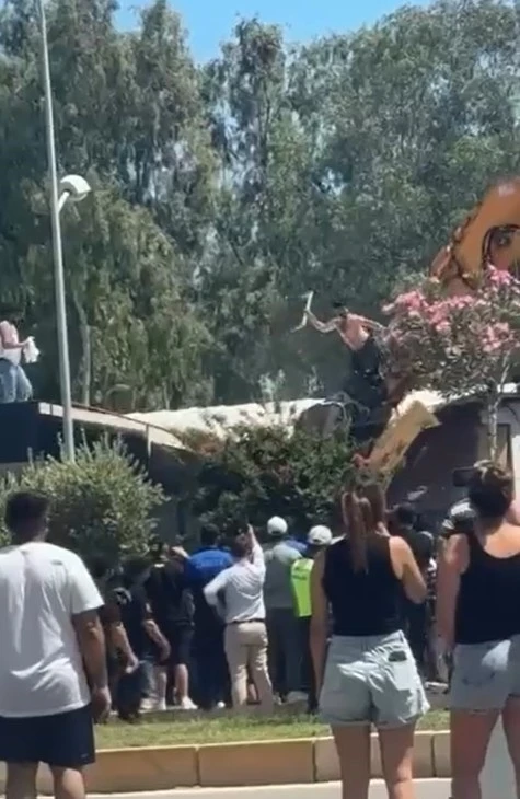 Antalya’da yıkım gerginliği
