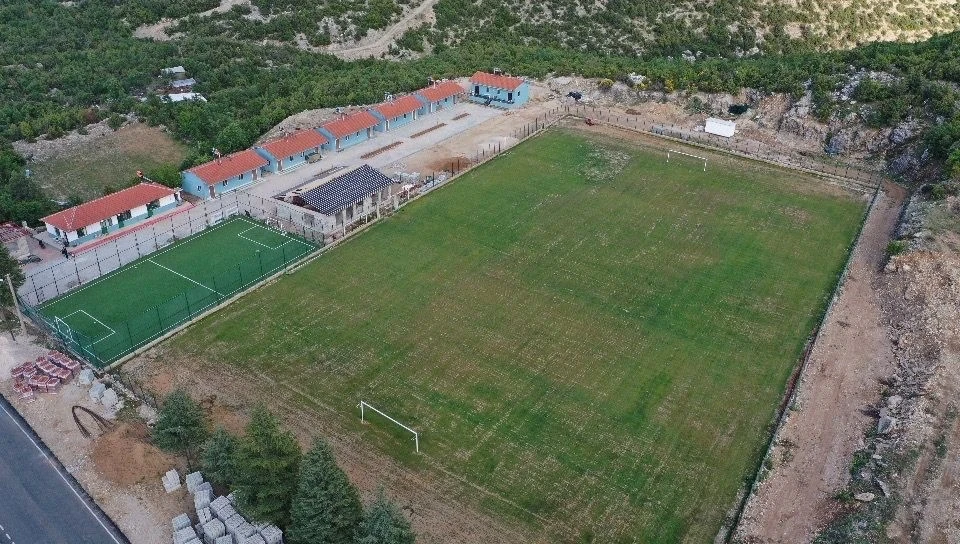 Antalya’daki spor köyü, kamp dönemine hazırlanıyor
